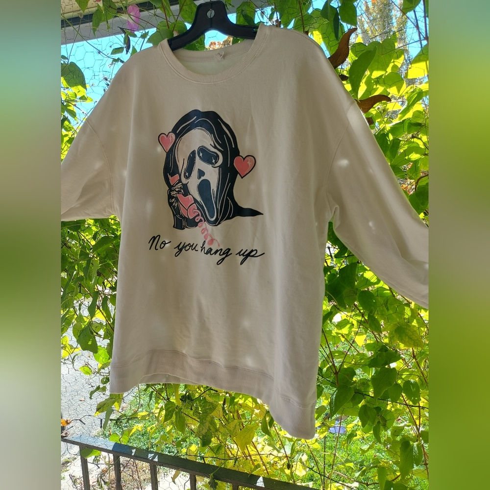 🔪😱Ghostface||No You Hang Up||Sweatshirt||XL||😱🔪